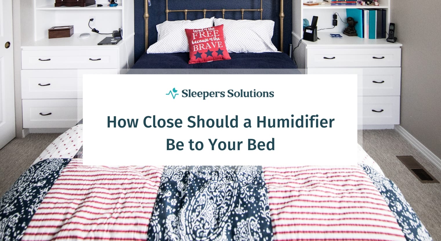 How Close Should a Humidifier Be to Your Bed