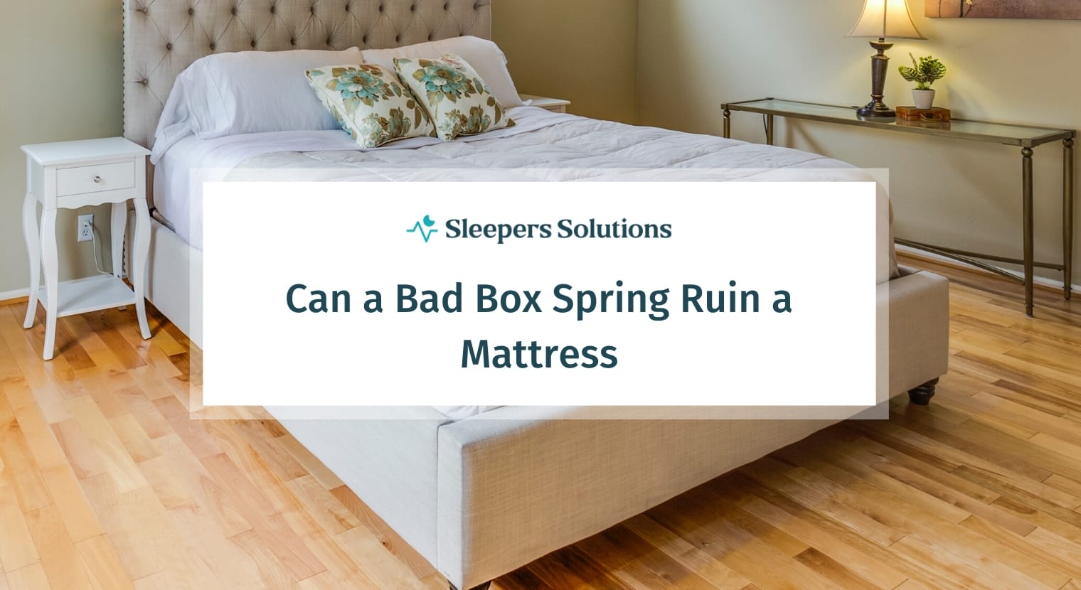 can a broken box spring ruin a mattress